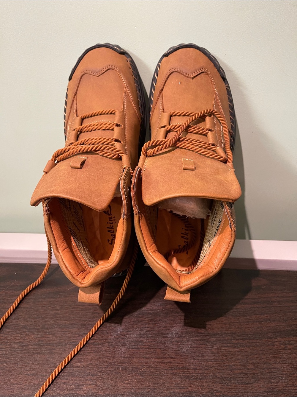 Skin Men's Chukka Boots in Cognac Tan